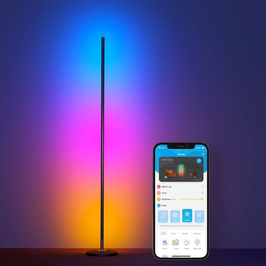 Govee LED Floor Lamp: $60 Govee LED Floor Lamp: $60