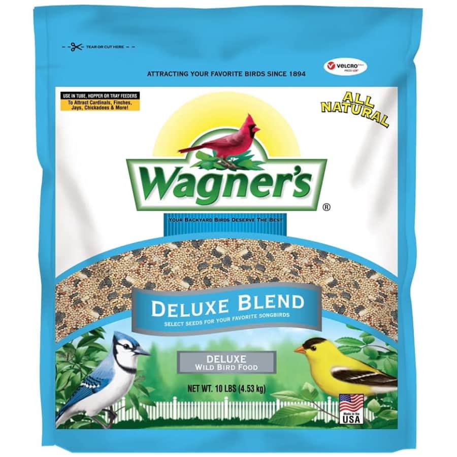 Wagner's Deluxe Wild Bird Food 10-lb. Bag for $15