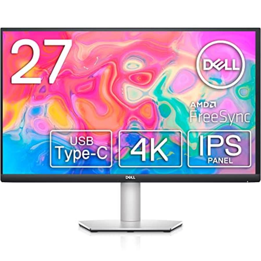 Dell S2722QC 27-inch 4K USB-C Monitor - UHD (3840 x 2160) Display, 60Hz Refresh Rate, 8MS for $318