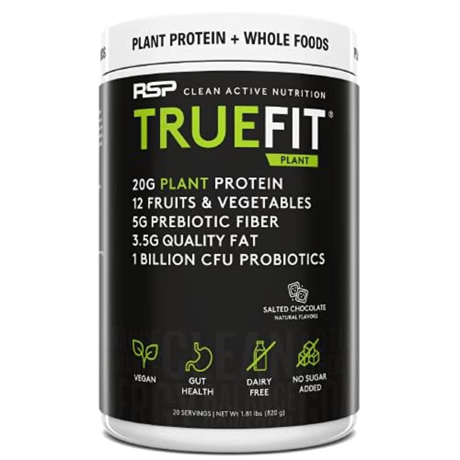 RSP TrueFit Vegan Protein Powder Meal Replacement Shake, Plant Based Protein + Organic Fruits & for $43 RSP TrueFit Vegan Protein Powder Meal Replacement Shake, Plant Based Protein + Organic Fruits & for $43