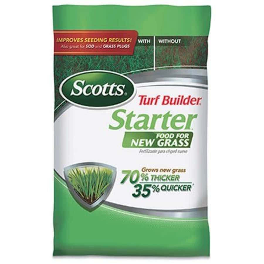 Scotts Turf Builder Starter Food for New Grass 15-lb. Bag for $14