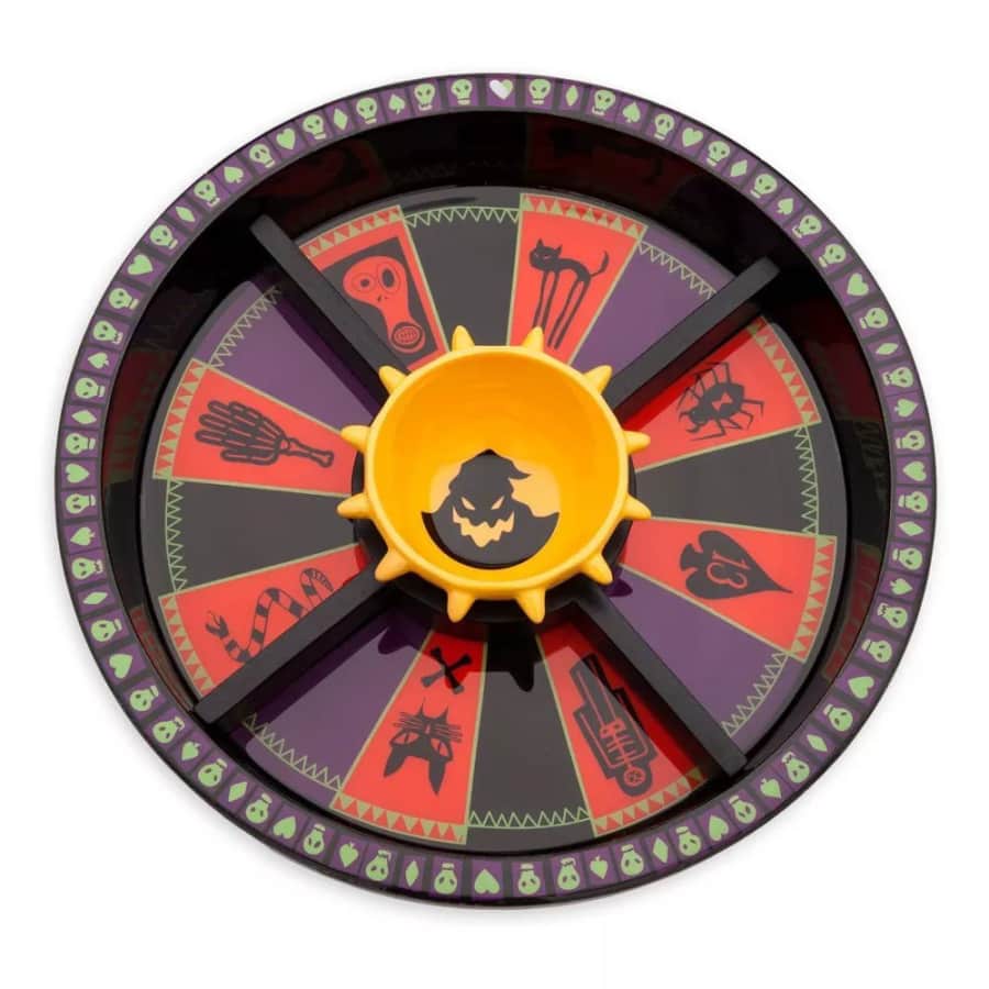 Disney The Nightmare Before Christmas Oogie Boogie Roulette Serving Dish for $18 Disney The Nightmare Before Christmas Oogie Boogie Roulette Serving Dish for $18