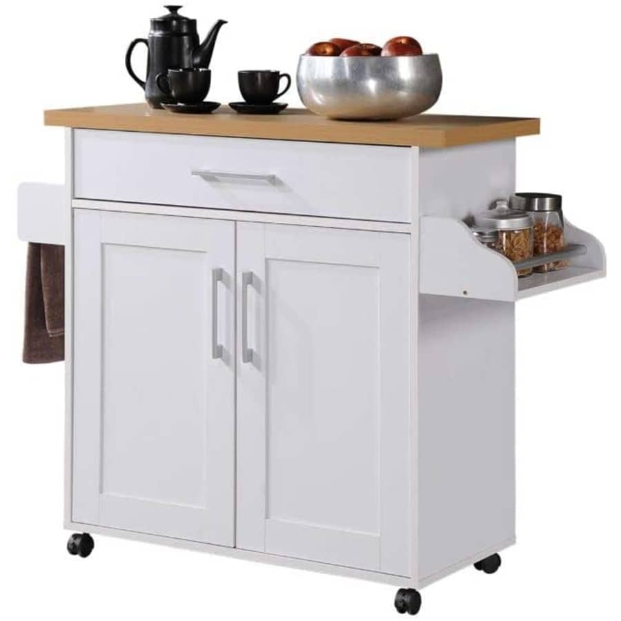 Hodedah Kitchen Island for $82 Hodedah Kitchen Island for $82