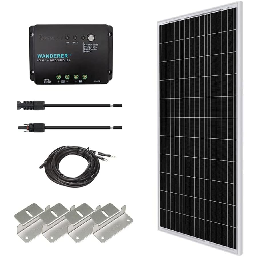 Renogy 100W Solar Panel for $120