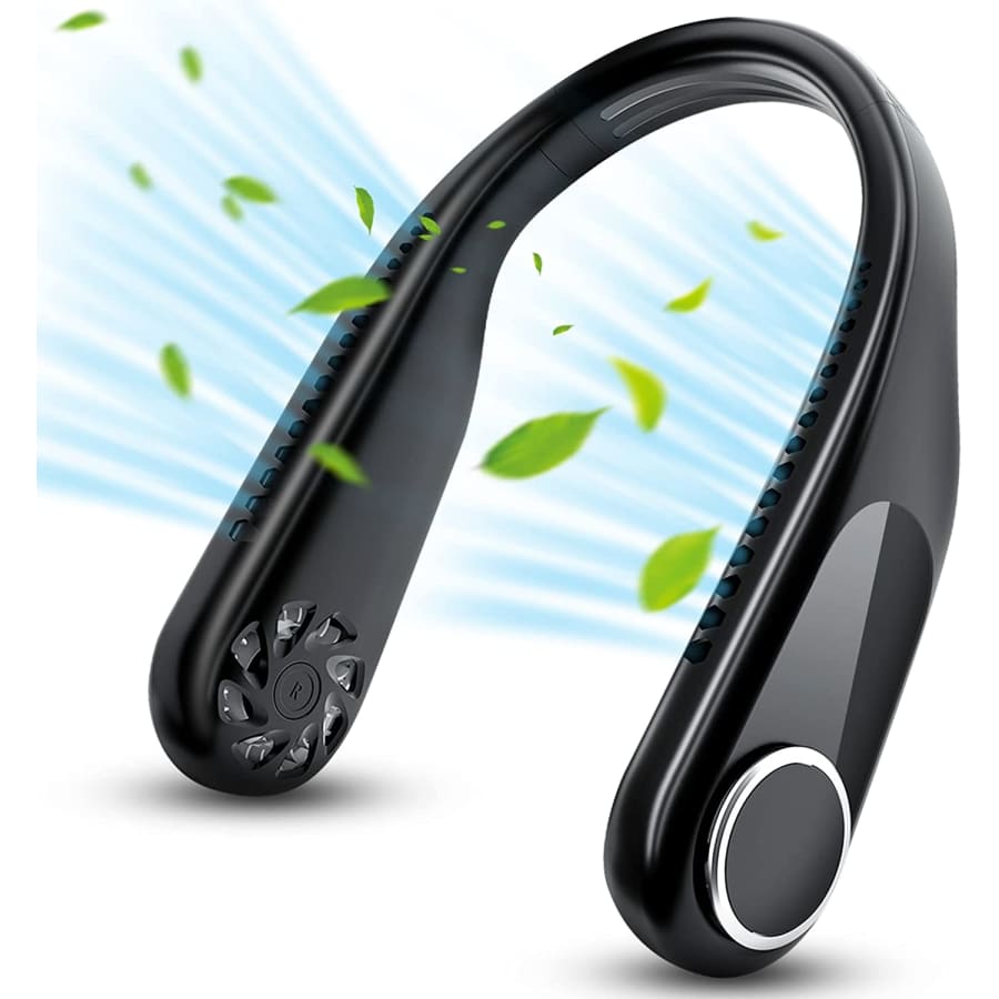 Rechargeable Neck Fan for $23