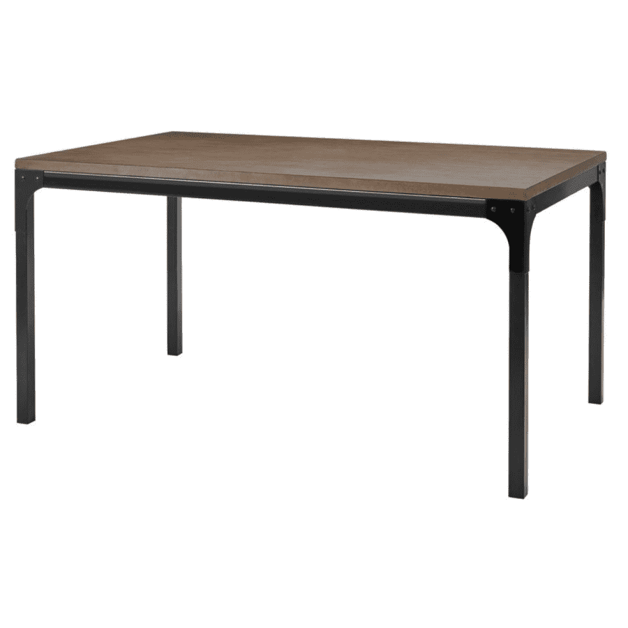 Stylewell Porter 6-Person Rustic Industrial Rectangular Dining Table for $175 Stylewell Porter 6-Person Rustic Industrial Rectangular Dining Table for $175
