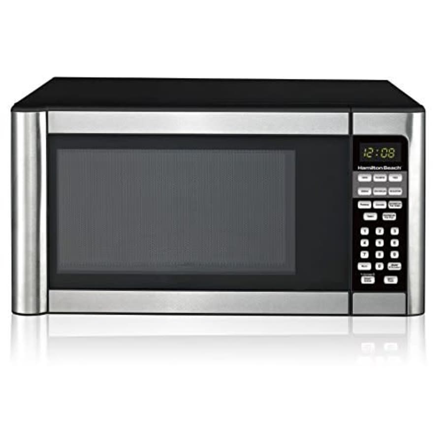 Hamilton Beach 1.1 cu ft Microwave, Stainless Steel for $150
