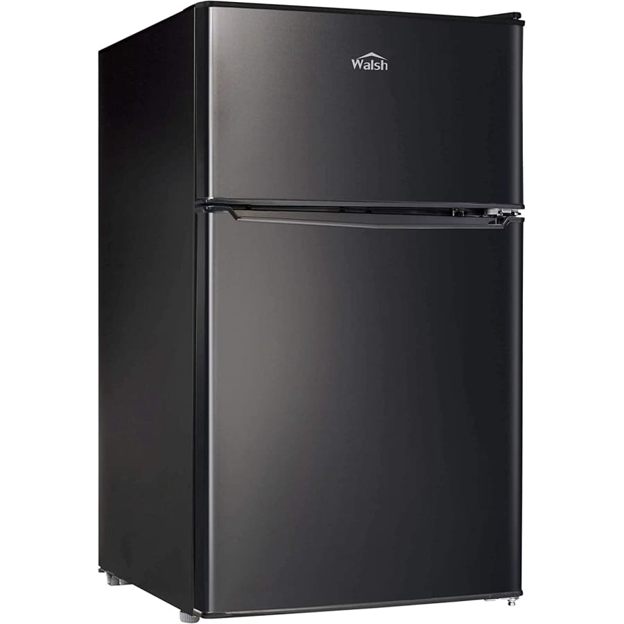 Walsh 3.1-Cu. Ft. Compact Dual-Door Refrigerator w/ Freezer for $250