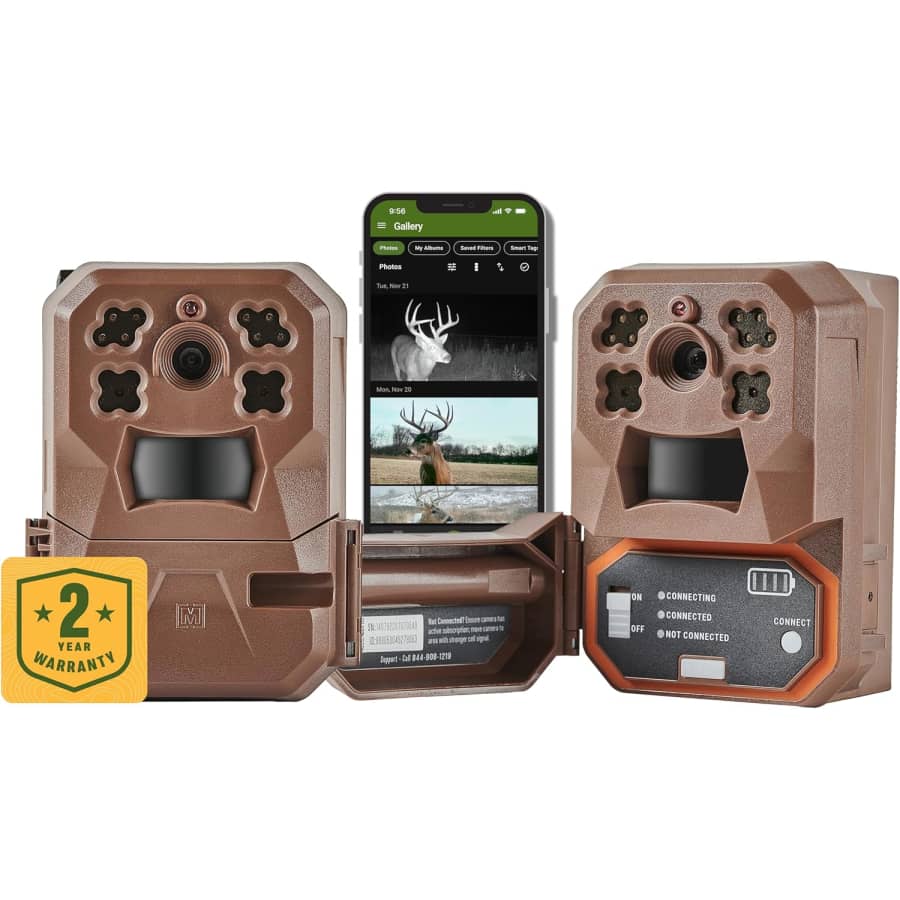 Moultrie Edge Cellular Trail Camera 2-Pack for $99 Moultrie Edge Cellular Trail Camera 2-Pack for $99