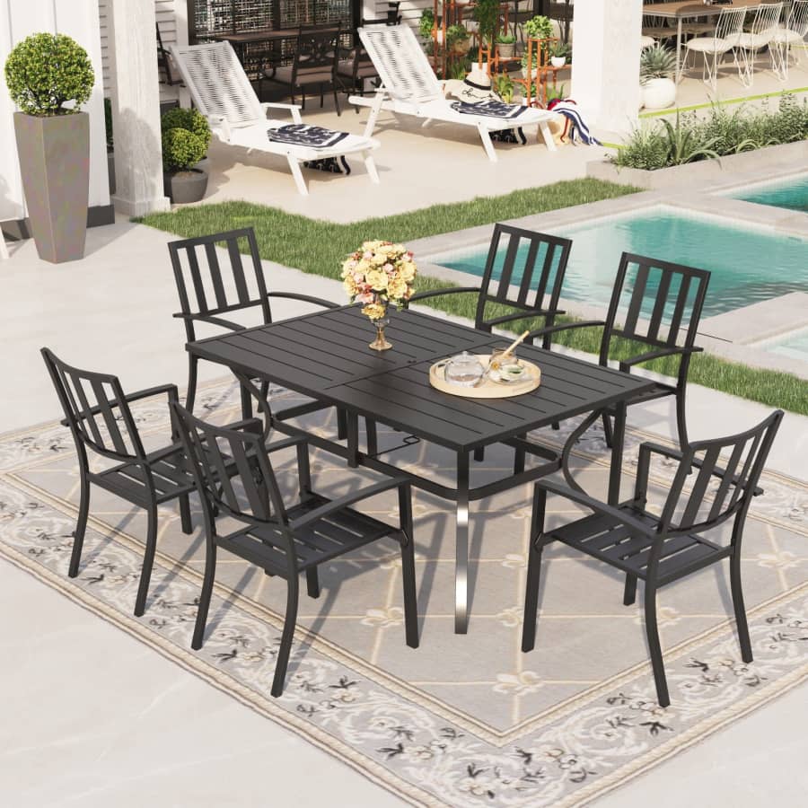 Sophia & William 7-Piece Outdoor Dining Set for $430 Sophia & William 7-Piece Outdoor Dining Set for $430