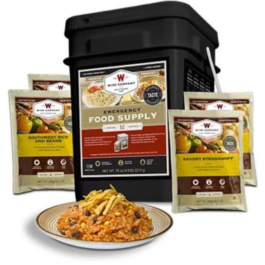 Wise 52-Serving Emergency Food Supply Prepper Pack Bucket for $83