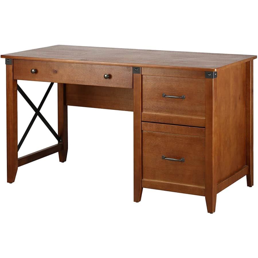 Ravenna Home Solid Pine Writing Desk for $99