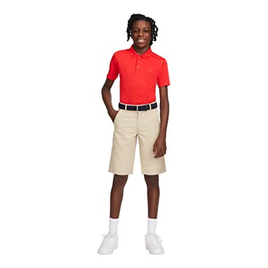 IZOD Boys' Performance Golf Swingflex Stretch Straight Fit Shorts, White Pepper for $36 IZOD Boys' Performance Golf Swingflex Stretch Straight Fit Shorts, White Pepper for $36