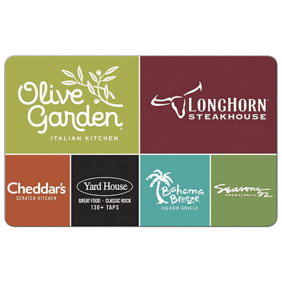 Darden Family of Restaurants $100 eGift Card: $85 for members