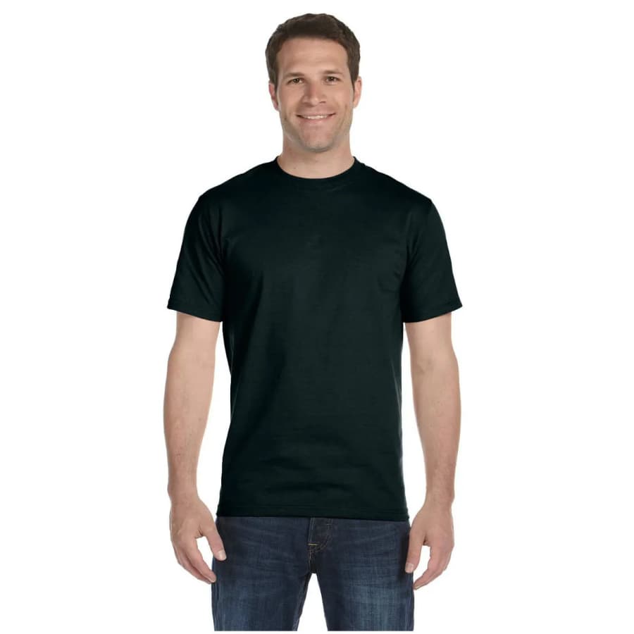 Hanes Men's 100% Cotton T-Shirt for $8