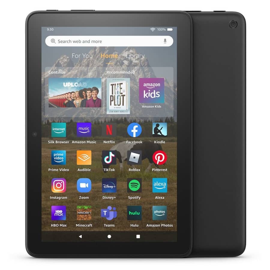 Amazon Fire HD 8 32GB Tablet (2022) for $100 Amazon Fire HD 8 32GB Tablet (2022) for $100