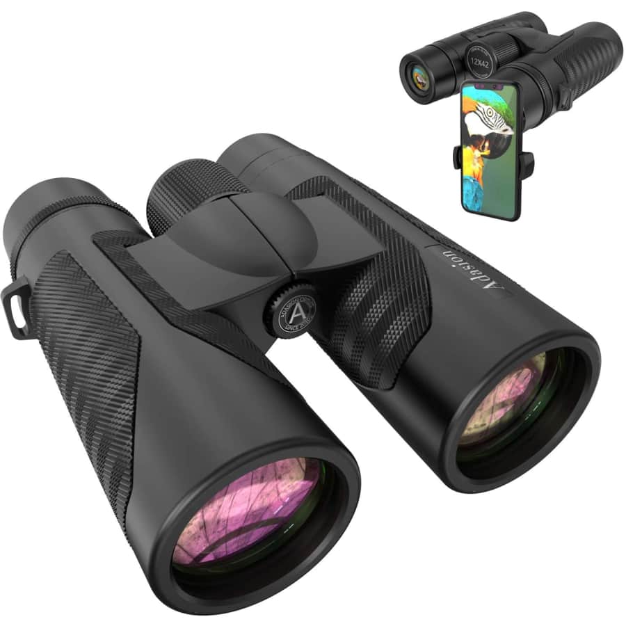 Adasion 12x42 Binoculars for $70