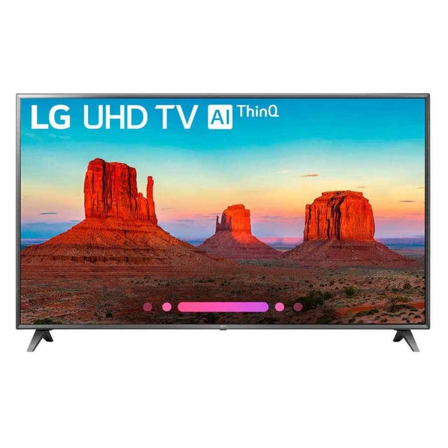 LG 75" 4K HDR LED UHD Smart TV for $870
