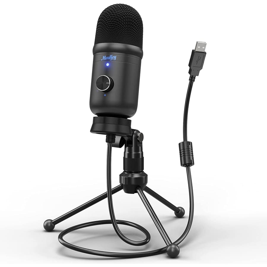 Moukey USB Condenser Microphone for $27