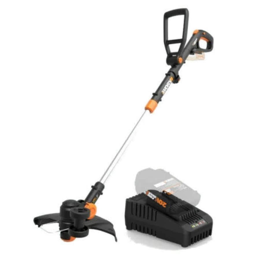 Worx 20V PowerShare Cordless Trimmer/Edger w/ 60-Min Charger for $74 Worx 20V PowerShare Cordless Trimmer/Edger w/ 60-Min Charger for $74