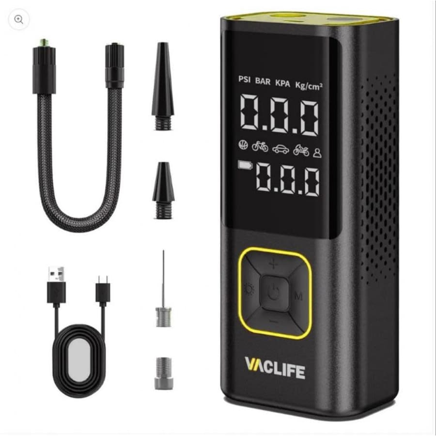 Cordless Tire Inflator Air Compressor for $24 Cordless Tire Inflator Air Compressor for $24