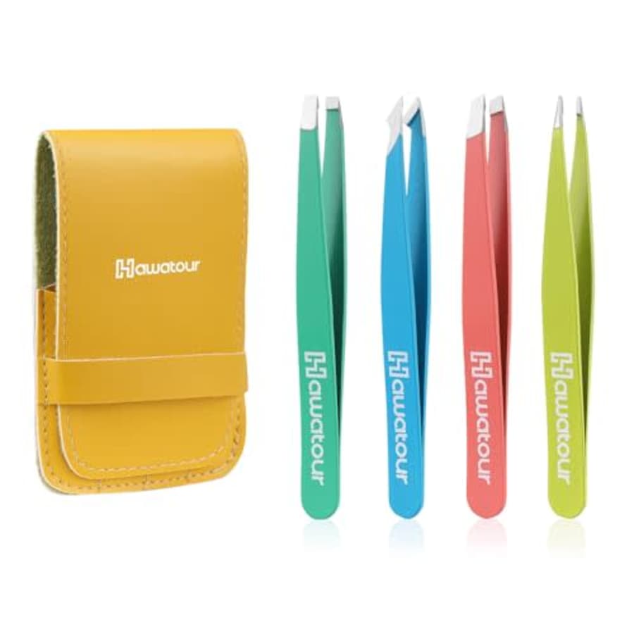 Hawatour 4-Piece Tweezers Set for $8 Hawatour 4-Piece Tweezers Set for $8