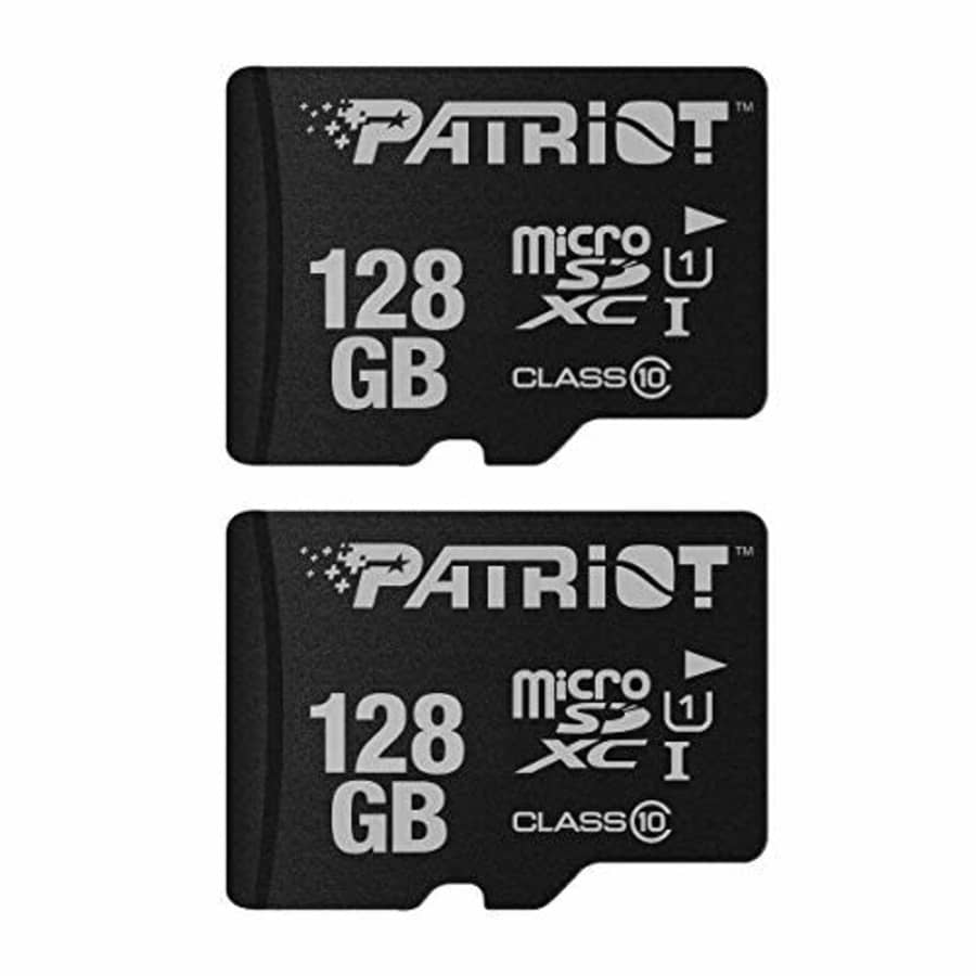 Patriot LX Series Micro SD Flash Memory Card 128GB - 2 Pack for $15