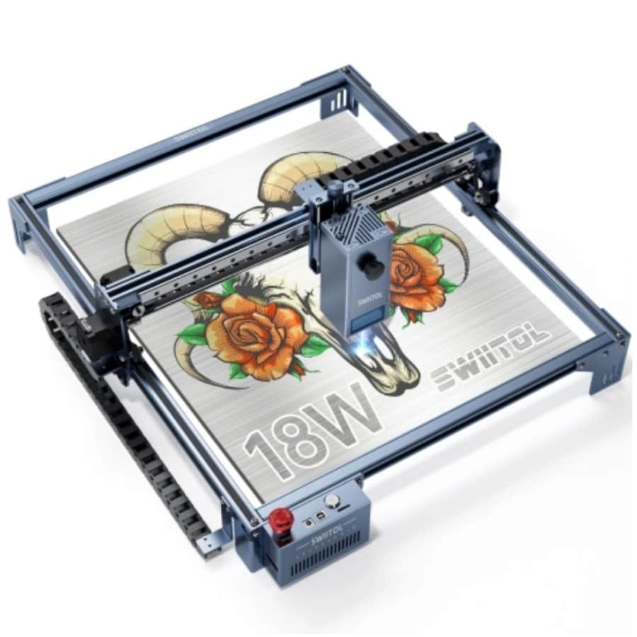 Swiitol C18 Pro 18W Laser Engraver for $290 Swiitol C18 Pro 18W Laser Engraver for $290