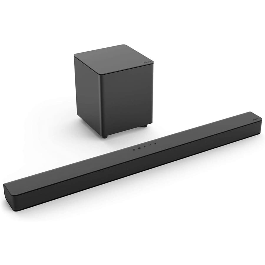 Vizio V-Series 2.1 Channel Soundbar System w/ 5" Wireless Subwoofer for $109