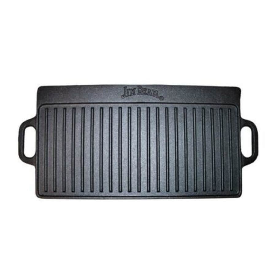 Jim Beam Double Sided Cast Iron Griddle for $20