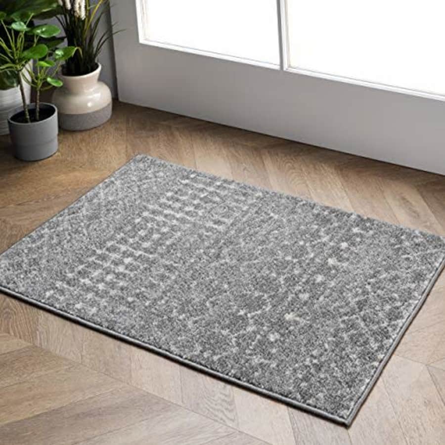 nuLOOM Moroccan Blythe Accent Rug, 2' x 3', Dark Grey for $40 nuLOOM Moroccan Blythe Accent Rug, 2' x 3', Dark Grey for $40
