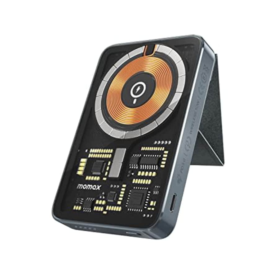 Momax Q.Mag Power 8 5,000mAh Magnetic Wireless Charging Power Bank for $36