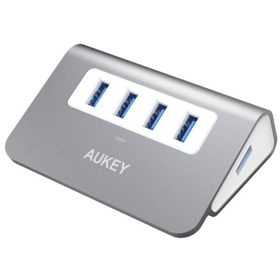 Aukey 4-Port USB 3.0 Hub for $20 Aukey 4-Port USB 3.0 Hub for $20