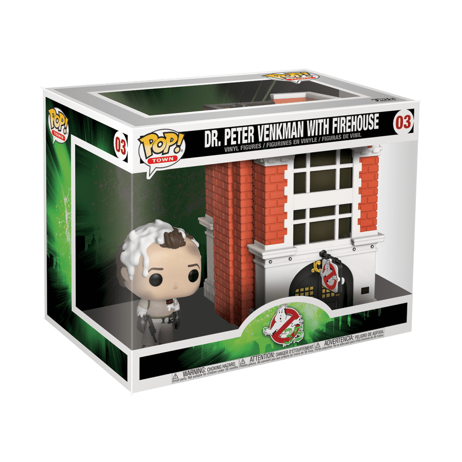 Funko Pop! Town: Ghostbusters - Peter w/ House for $14