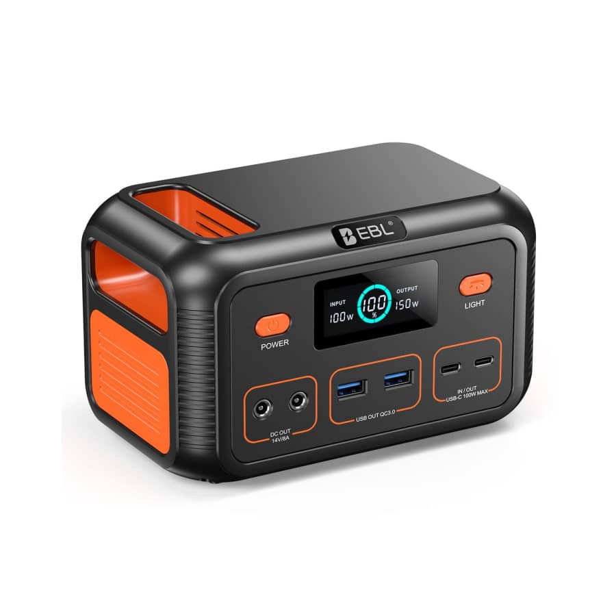 EBL 150W 48,000mAh Portable Power Bank Station: $77.37