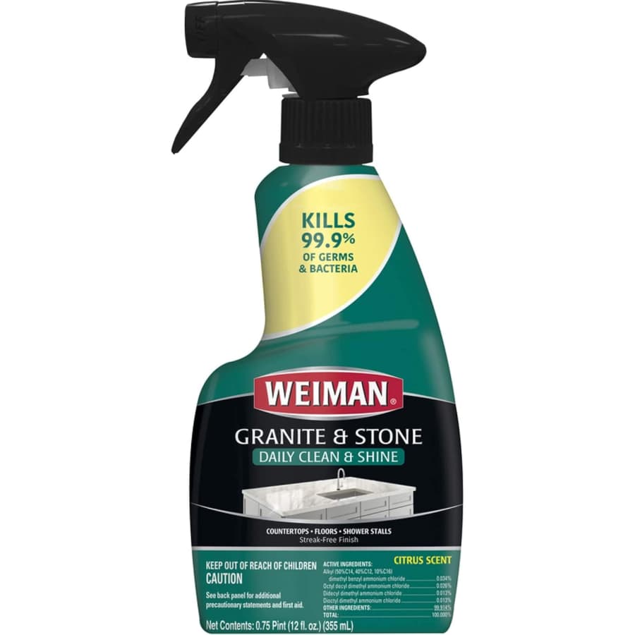 Weiman Granite Cleaner and Polish 12-oz. Liquid Spray for $13