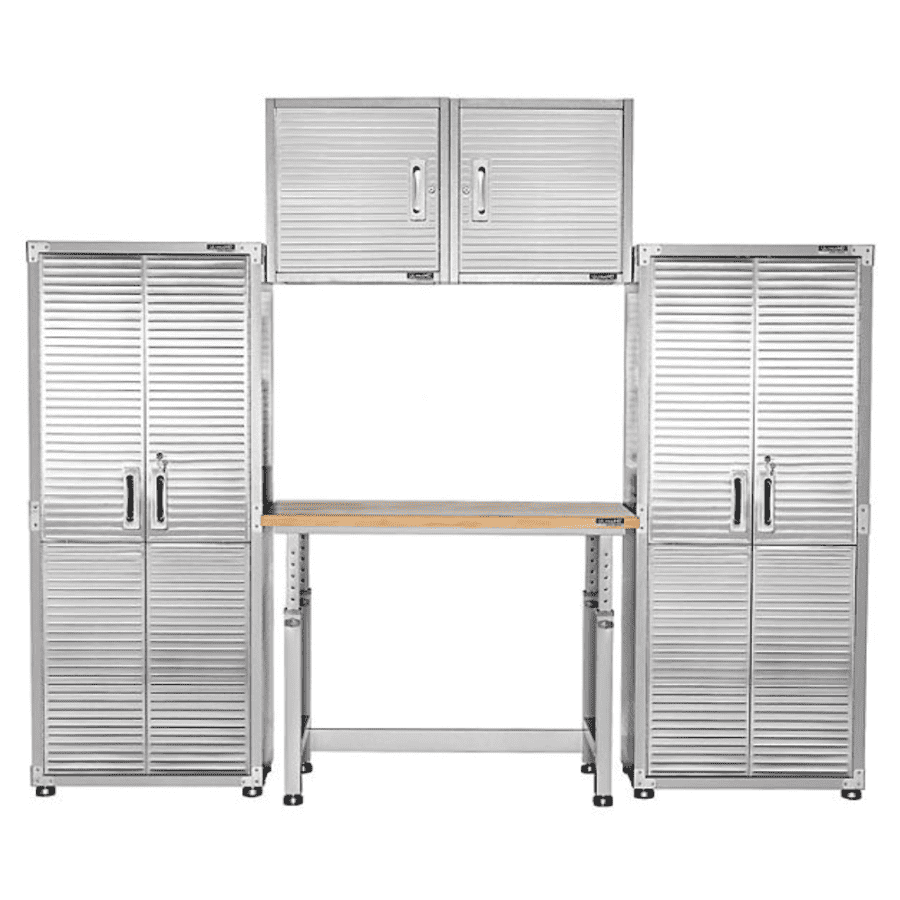 Seville Classics UltraHD 5-Piece Garage Cabinet Set With Adjustable Workbench for $600 for members
