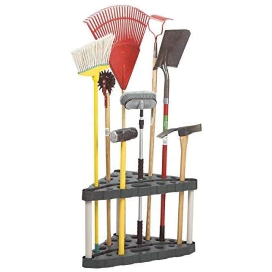Rubbermaid 30-Tool Corner Tool Rack for $25