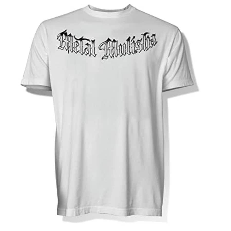 Metal Mulisha Men's Era White Short Sleeve T Shirt 3XL for $30