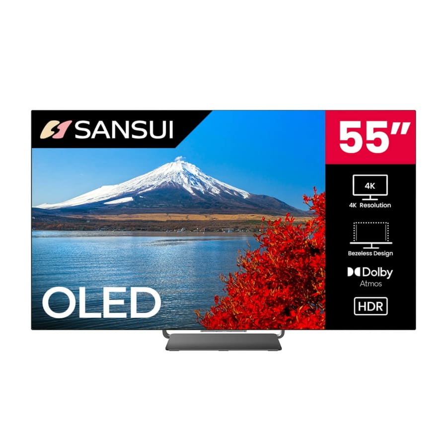 Sansui 55" 4K HDR LED UHD Smart TV for $600