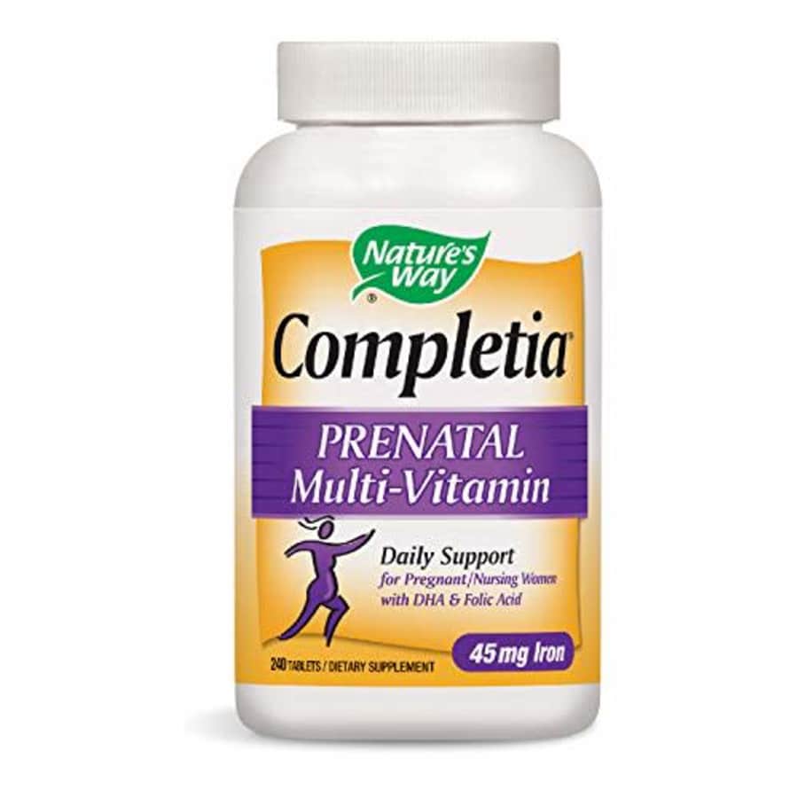 Nature's Way Completia Prenatal Multi-Vitamin w/DHA & Folic Acid, 240 Count for $65