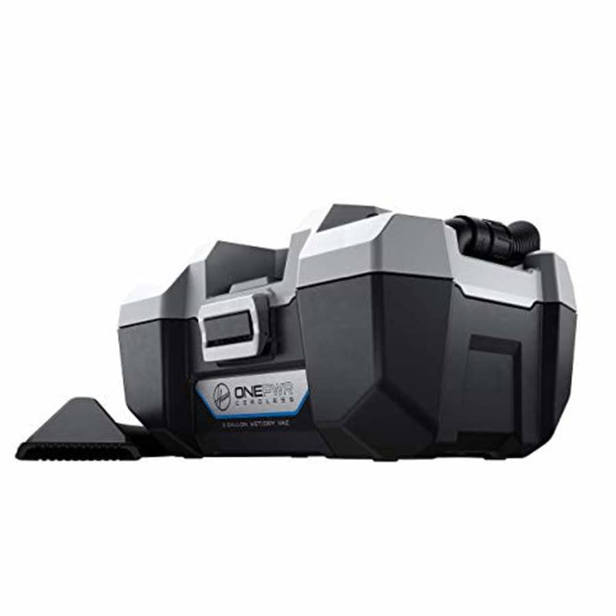 Hoover ONEPWR 20V Utility 3 Gallon Wet Dry Cordless Vacuum Cleaner, High Power, BH57105, White for $80 Hoover ONEPWR 20V Utility 3 Gallon Wet Dry Cordless Vacuum Cleaner, High Power, BH57105, White for $80