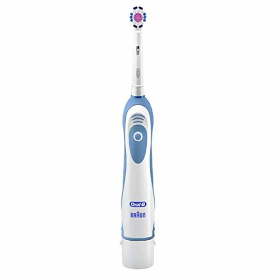Oral-B 3D White Brilliance Whitening Battery Power Electric Toothbrush, White for $16