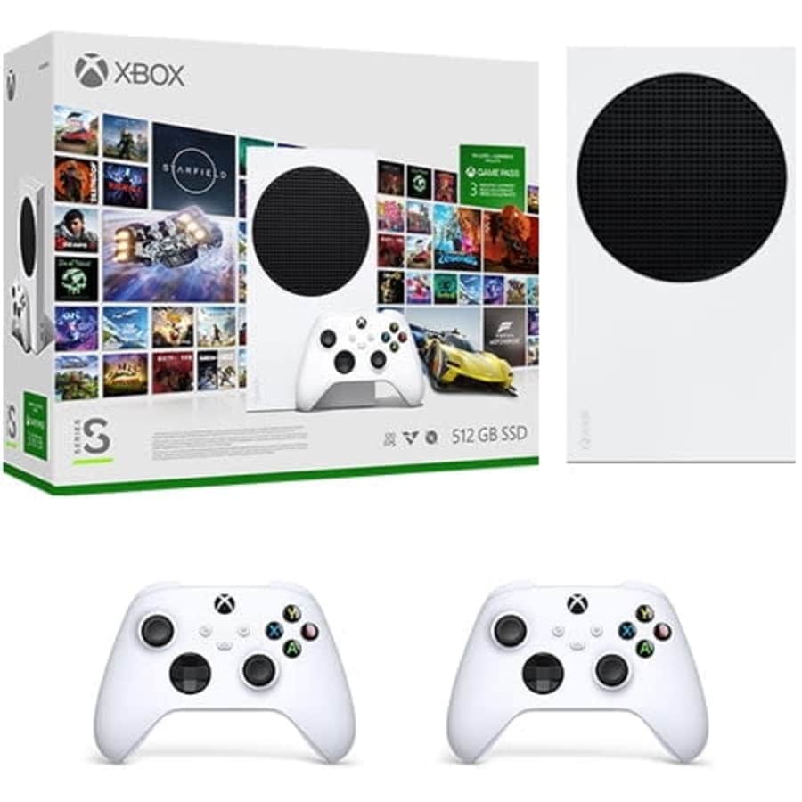 Microsoft Xbox Series S 512GB SSD Console w/ 2 Wireless Controllers for $290 Microsoft Xbox Series S 512GB SSD Console w/ 2 Wireless Controllers for $290