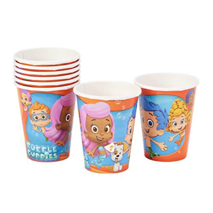 American Greetings Bubble Guppies Party Supplies, Paper Party Cup (8-Count) for $17 American Greetings Bubble Guppies Party Supplies, Paper Party Cup (8-Count) for $17