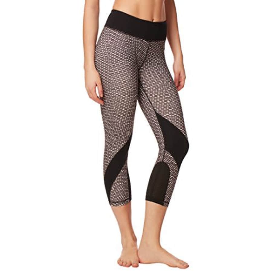 SHAPE activewear Women's Lightening Capri, Zig Zag, X-Small for $12 SHAPE activewear Women's Lightening Capri, Zig Zag, X-Small for $12