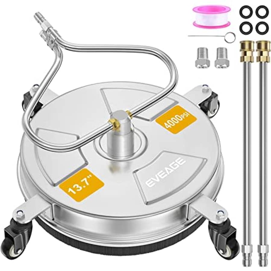 13.7'' Pressure Washer Surface Cleaner for $70 13.7'' Pressure Washer Surface Cleaner for $70