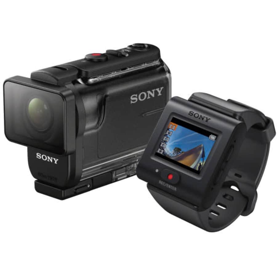 Sony Full HD Action Cam w/ Live View Remote for $114