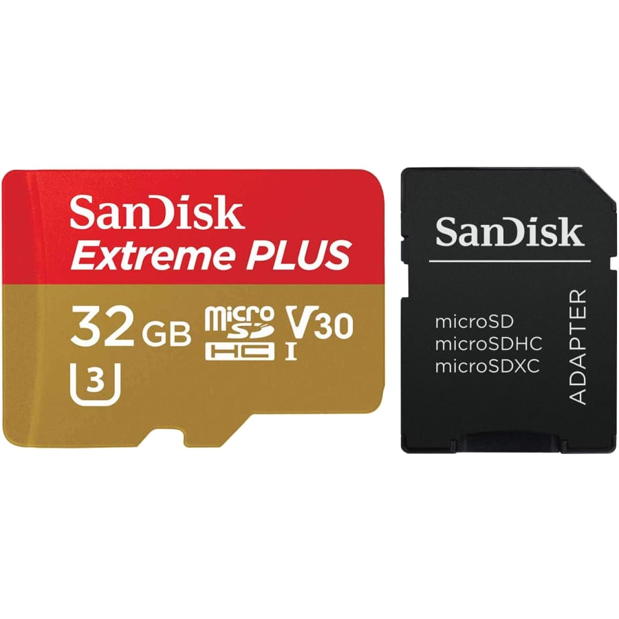SanDisk Extreme Plus 32GB Class 10 UHS-I microSD Card for $9 SanDisk Extreme Plus 32GB Class 10 UHS-I microSD Card for $9