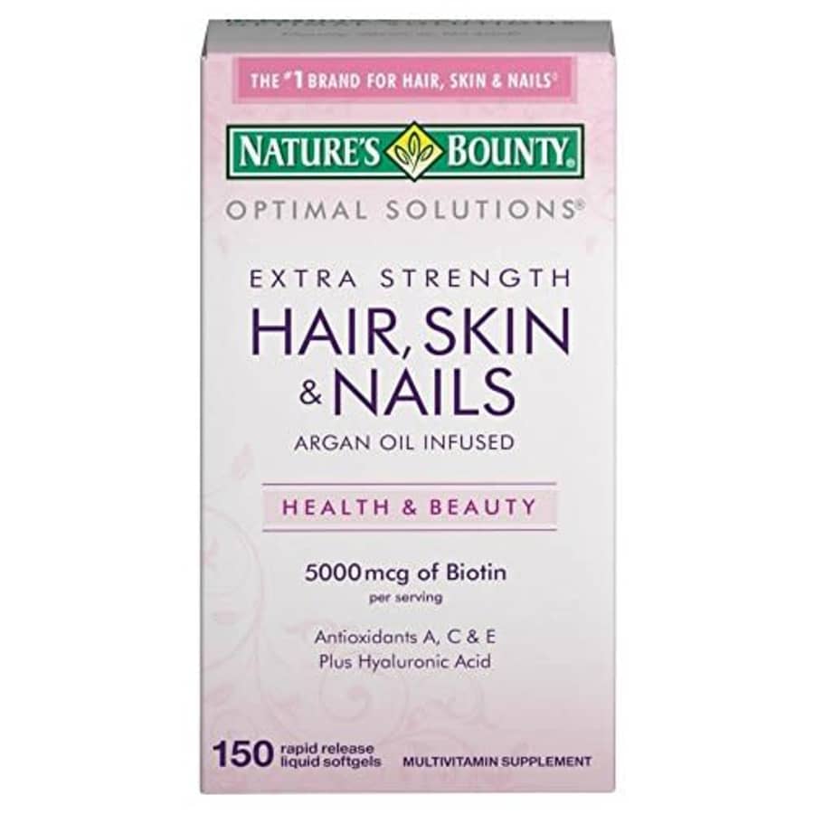 Nature's Bounty, Extra Strength Hair, Skin and Nails -150 Rapid release Softgels for $20